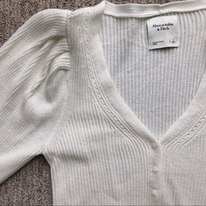 Ribbed knit sweater
